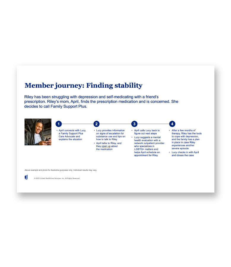 Member journey for stability (pdf) Opens a new window