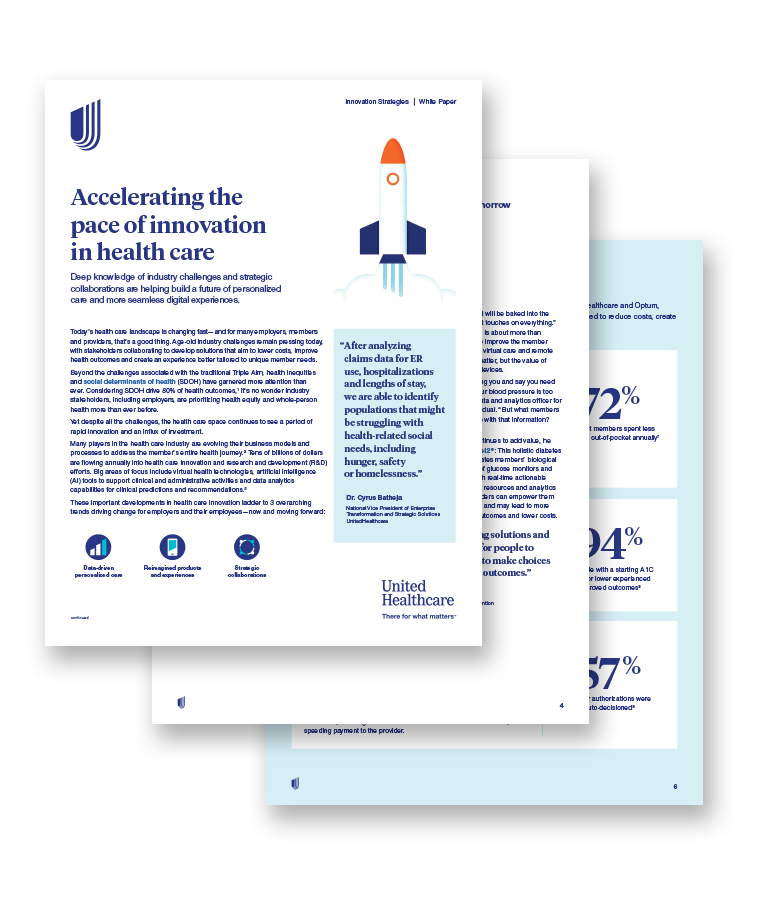 TR3 innovation in health care white paper (pdf) Opens a new window