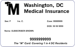 District of Columbia Medicaid Card