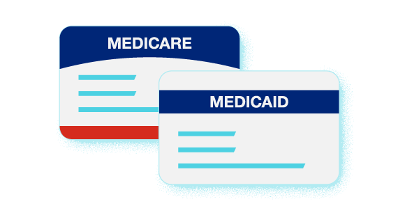 Medicare and Medicaid card image