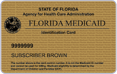 Florida Medicaid Card