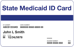 Generic Medicaid ID Card