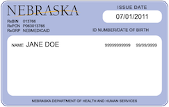 Nebraska Medicaid Card