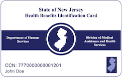 New Jersey Medicaid Card