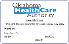 Oklahoma Medicaid Card