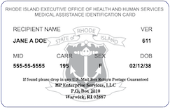 Rhode Island Medicaid Card