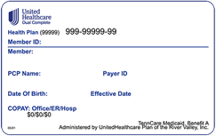 Tennessee Medicaid Card